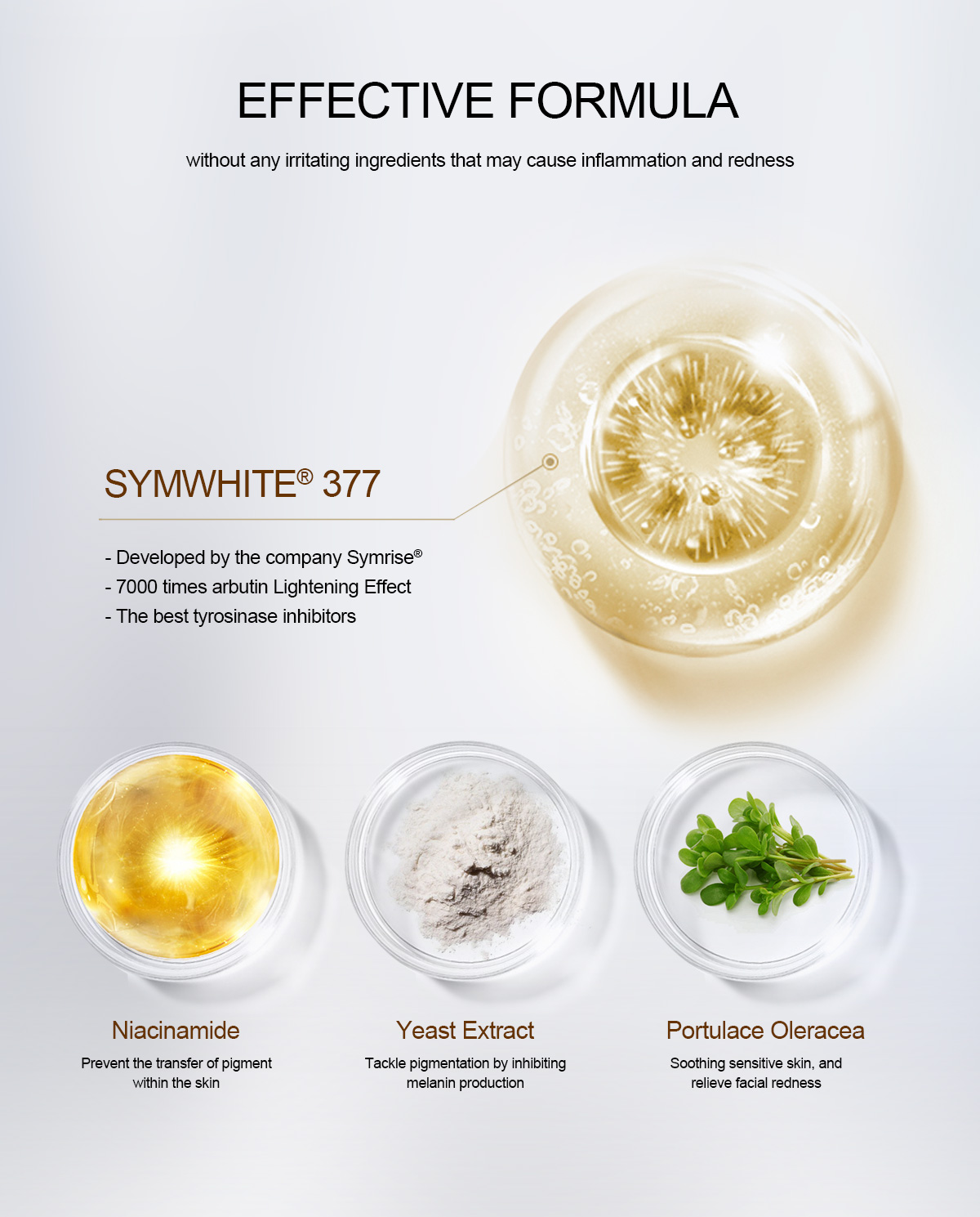 Neutriherbs Private Label Vegan Facial Skin Care Symwhite 377 Lighten Whitening Face Cleanser