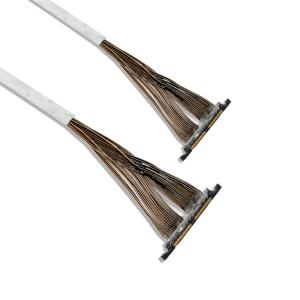 Wholesale HRS Df56-26p-0.3sd LVDS Coaxial Cable , 0.3 Mm 40 pin LVDS Cable from china suppliers