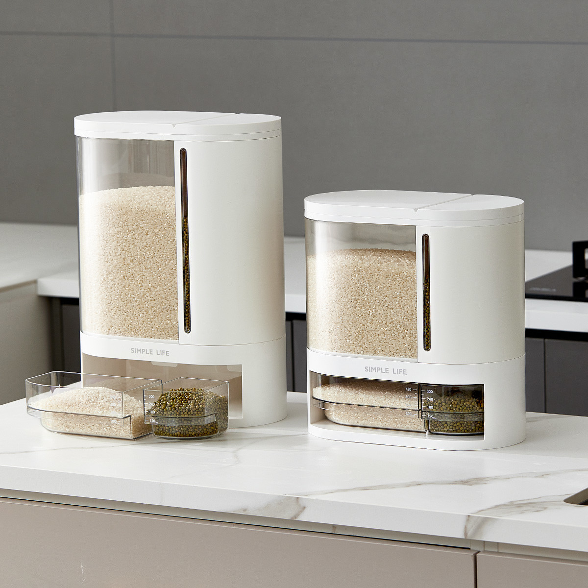 Rice Storage Dispenser Automatic Food Dispenser Wholesale