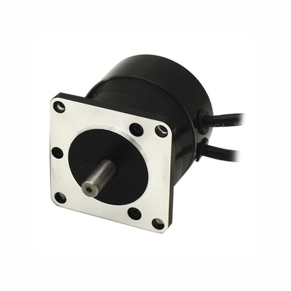 Square flange 57mm Round body 24V 3000RPM 34W 0.11N.m Brushless DC Motor 3phase