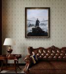 Romanticism Hand Painted Canvas People Oil Painting For Bedroom