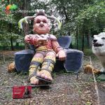 4.5 Meters Huge Animatronic Figures For Theme Park Exhibition
