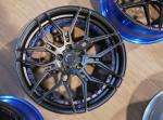 Blue Brush 2pc 3Pc forged wheel 18 inch Alloy Cars 19 step lip 5X108 5x112 Car