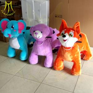 Wholesale Hansel fair attraction rechargeable walking ride on motorized animals for kids rent from china suppliers