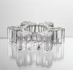 Clear Tea Light Candle Holder Lead Free Crystal Glass Creative Party Celebration