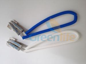Wholesale Dental Clip Expander Slim Plastic Spiral Rope Napkin Holder in Blue/White Colour from china suppliers
