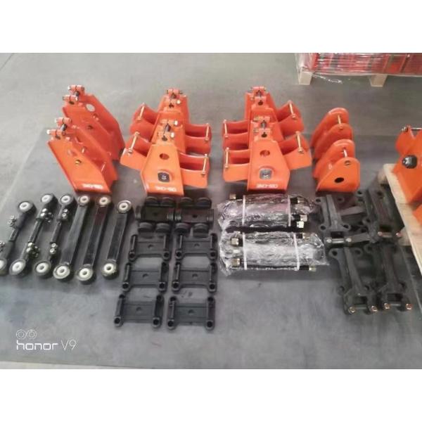 Leaf Spring Tri Axle Trailer Suspension 10mm Hole