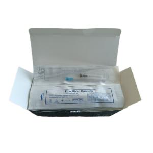 Wholesale Filler Injection Micro Blunt Needle Cannula Syringe 27g 38mm from china suppliers
