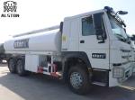 Sinotruk Howo 6x4 Diesel Fuel Tanker Truck , 20CBM Oil Transportation Truck