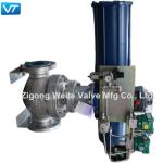 4'' 300LB Body CF3 SDV Shutdown Valve Pneumatic Actuator Water Oil Gas