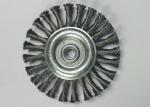 Long Lasting 6 Inch Twist Knot Wire Wheel Brush for High Impact Cleaning