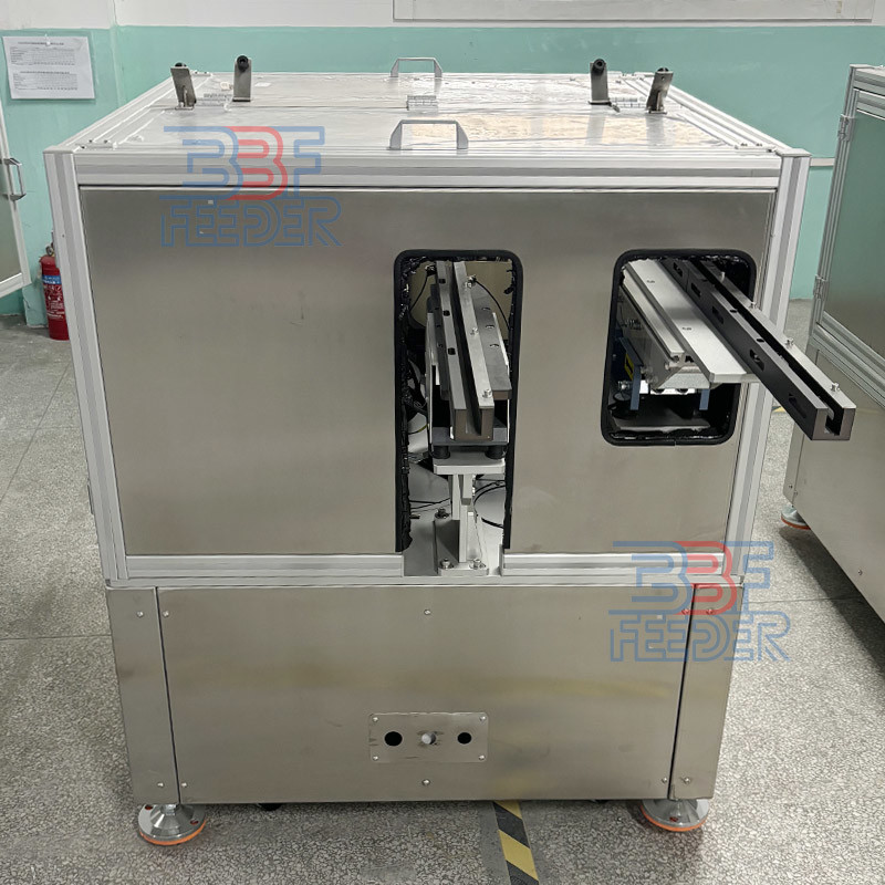 Customized Vibratory Bowl Feeder Soundproof Cover Large Capacity Plastic Pipe Parts Feeder