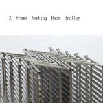 Foodservice NSF Stainless Steel Nesting Oven Rack Baking Tray Trolley