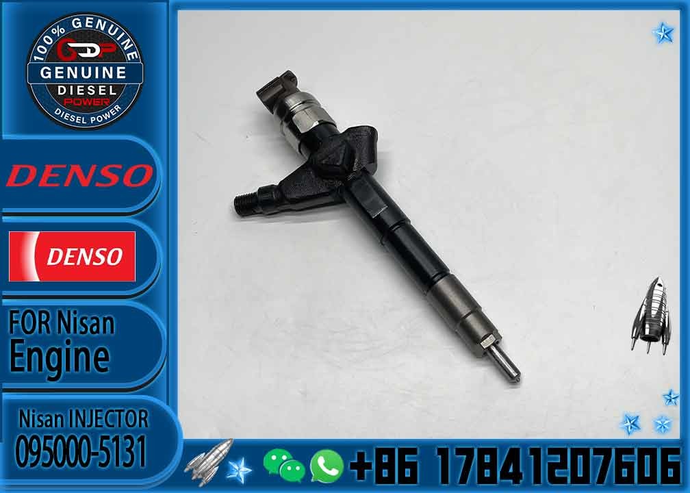 design 095000-5070 Genuine And New Diesel Fuel 095000-5131 For Nissan Common Rail Injector 16600-aw401 with great price