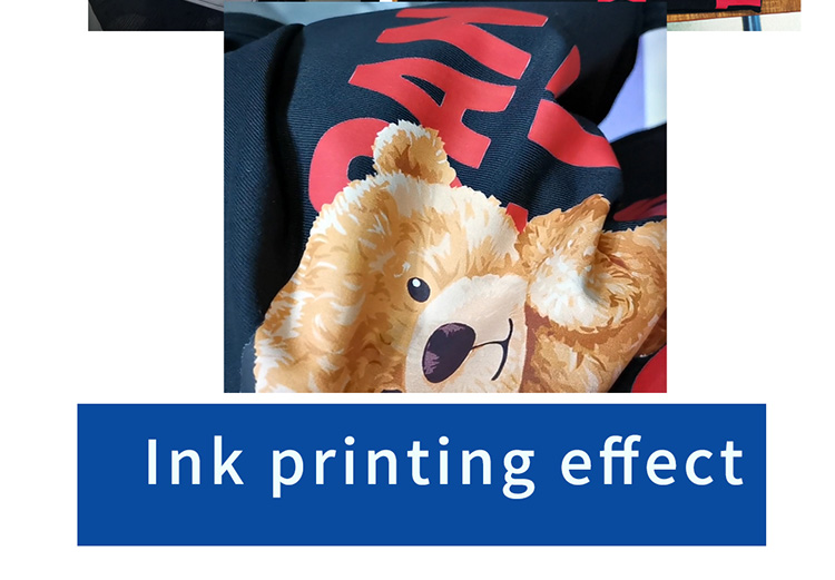 Film White Pigment Ink CMYK W Dtf Ink For Epson Heat Transfer Shake Powder Printing
