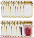 Reusable Airtight Seal Food Storage Bags Leak-Proof Saver Bags Travel Camping