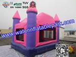 Pink Princess Inflatable Bouncy Castle , Park Inflatable Castle