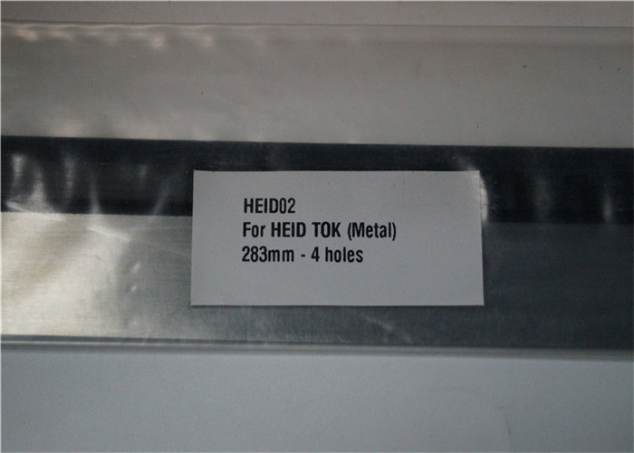 TOK Washing Up Blade Offset Printing Parts 283mm - 4 Hole Metal Material For Machine