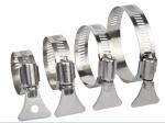 China Wholesale Price 304 316 Stainless Steel Hose Clamp Custom American Type 1
