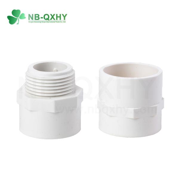 Forged UPVC Fittings Female Socket Adapter Threaded Nipple Union PVC Pipe