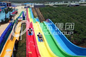 China General Water Park Item Custom Water Slide , High Speed Adult Plastic Water Slide for Water Park on sale