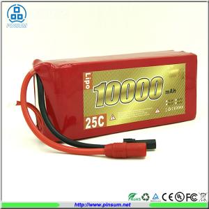 Wholesale airplane 12000 mah 4s dji drone lipo battery with high discharge rate from china suppliers