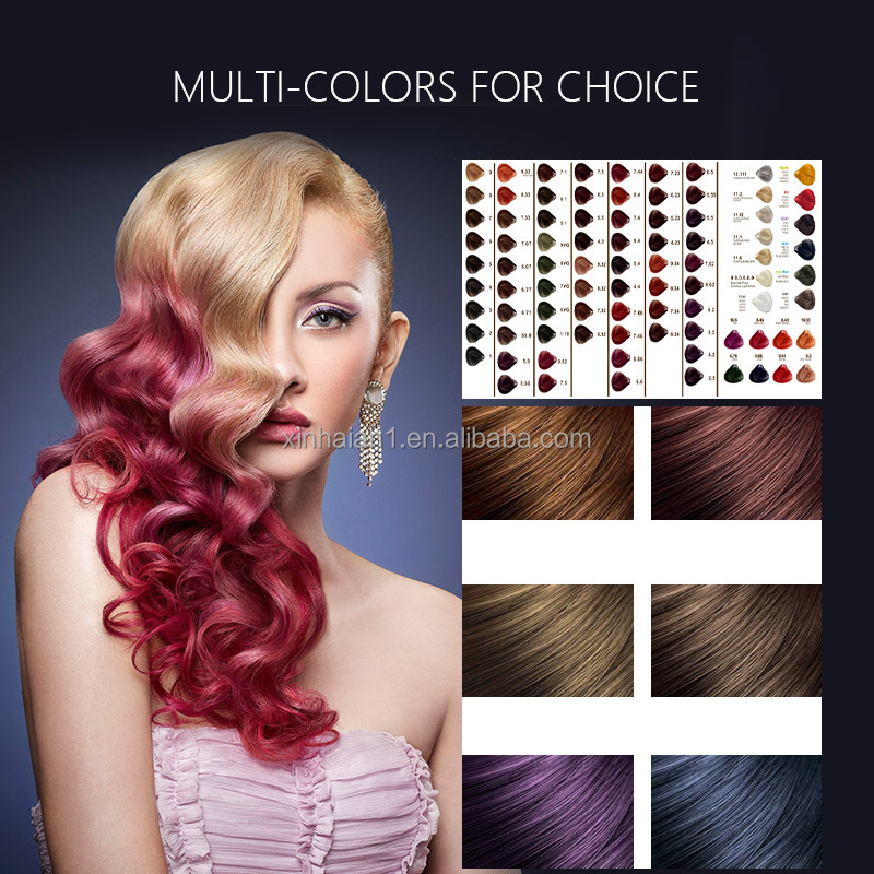 Custom OEM ODM Professional Hair Color Low Ammonia Private Label