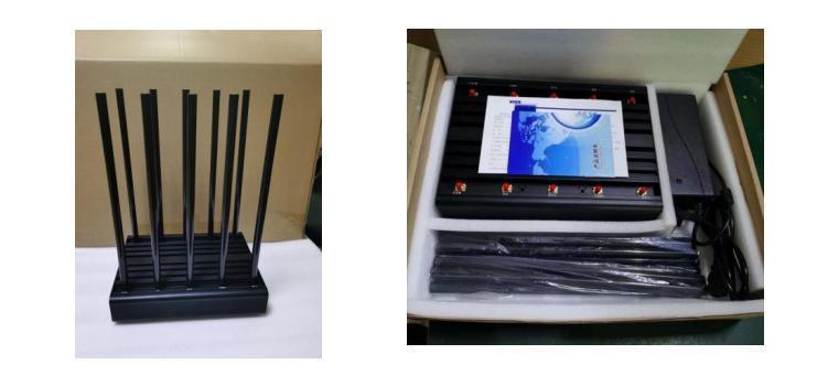 10/12/14/16 Antennas 2g 3G 4G 5g GPS WiFi Desktop Mobile Inhibitor Strengthened Signal Jammer