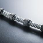 Plastic Dia 8.3mm 9.0mm Wire Rope Diamond Beads for Stone Profiling Cutting