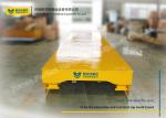 Steel Yellow Battery Transfer Cart Industry Transport Trailer Heat - Resistant