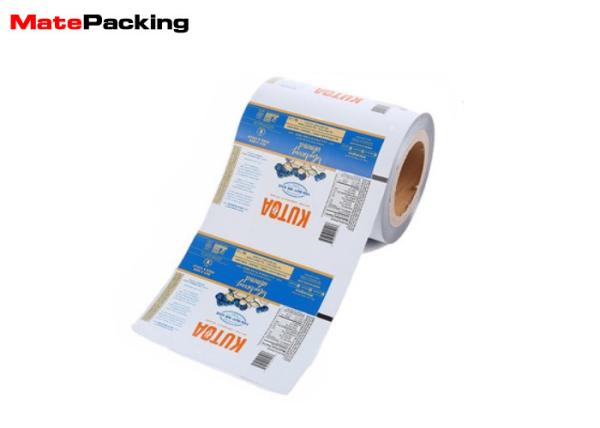 Laminated Food Packaging Film , Plastic Film Roll Custom Printing For Potato