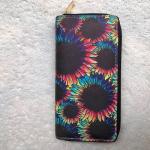 Customizable Cow Print Aztec Cactus Smart Wallet for Western Style Fashion