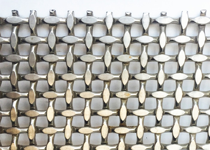 PVD Color Metal Frame Room Drivider With Steel Rigid Decorative Weave Fabric