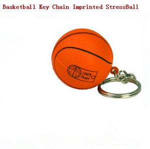 Wholesale Rubber basketball keychain from china suppliers