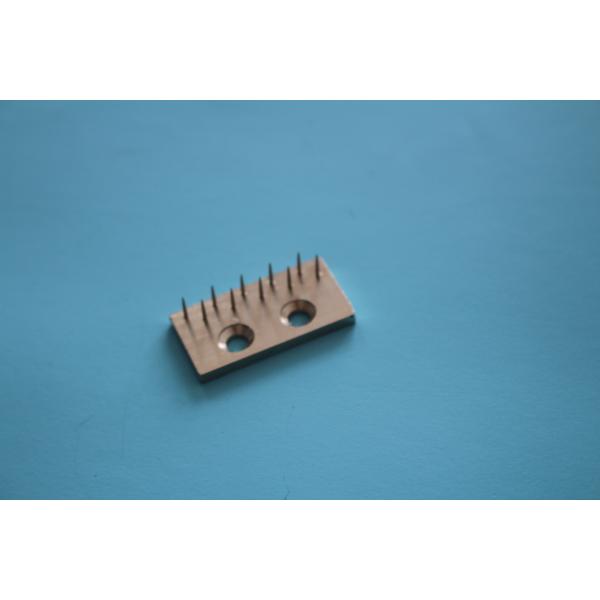 Non Standard Textile Finishing Setting Machine Parts Stenter Pin Bar Customized Size Copper V3m Needle