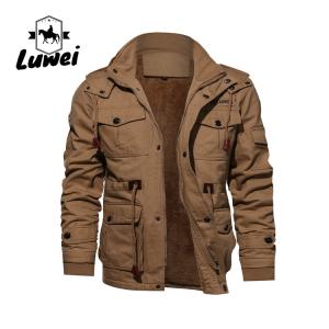 Wholesale Winter Casual Coats Men Slim Thick Pilot Utility Male Jaket Windbreaker Hombre Cotton Plus Size Jackets from china suppliers