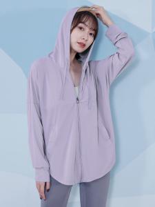 Wholesale Lightweight XS-5XL Long Sleeve Zip Up Hoodie Women Running Wear from china suppliers