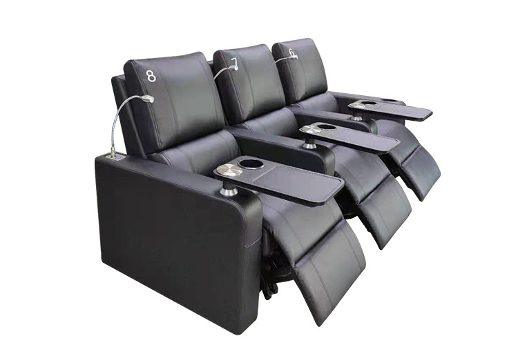 3 Seats Motorized Modern Recliner Chair Lazy Sofa For Office Living Room