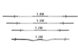 Wholesale 25mm*1200mm 1500mm 1800mm Crossfit Barbell Bar For Weight Lifting bar from china suppliers