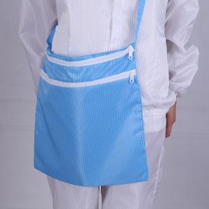 Wholesale Anti Static Workwear Cleanroom ESD Clean Room Polyester Bag ESD Ziplock Fabric Bag esd Bags Anti-static Bag With Zipper from china suppliers