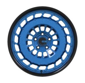 Wholesale Brushed Blue Two Piece Forged Wheels ET25 HUB 72.6mm 22 Inch Rims 5x120 from china suppliers