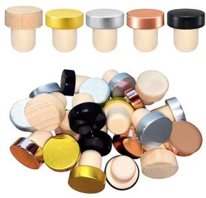 Wholesale Healthy Lead-free Glass Sale Sale T-stopper Tasting Cork for Sealed Cork Glass Bottles from china suppliers