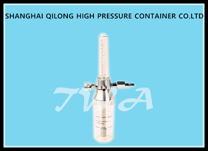 Medical Wall Oxygen Regulator 0.35MPa Entrance Pressure For Heart Fading