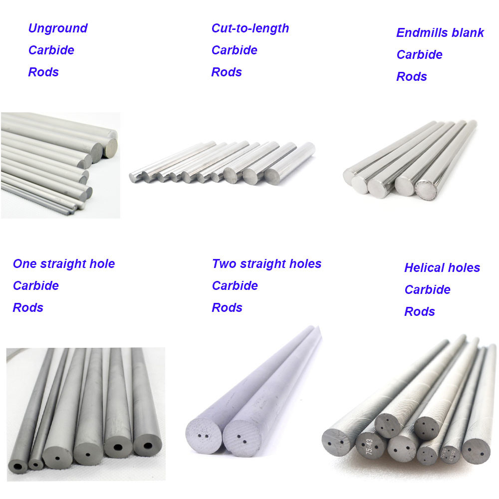 0.4 Grain Size Unground Carbide Rods K01 3% Co For Wooden Working