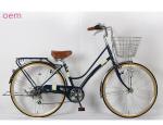 OEM City Commuter Bikes 26 Inch Lady Bike 6 Speed With Caliper Brake