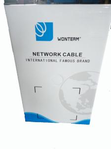 Wholesale Category 5e 0.5mm copper UTP cable 305m/box PVC 24AWG incanus color fluke test from china suppliers