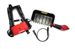 Straight Metal Blade Tea Leaf Harvester Machine Single Picking Battery Tea