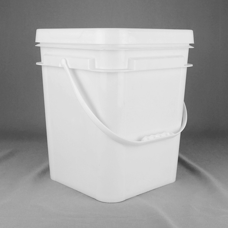20L Plastic Bucket With Lid Food Grade Bucket Plastic Pail Paint Bucket
