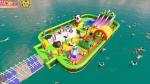 Large Outdoor Playground Jumping Inflatable Water Castles On Ocean