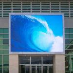 P8 Outdoor LED Screen Rainproof Full Color Curtain electronic wall display